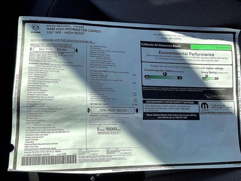 New 2025 RAM ProMaster 2500 w/ Power Group image 14