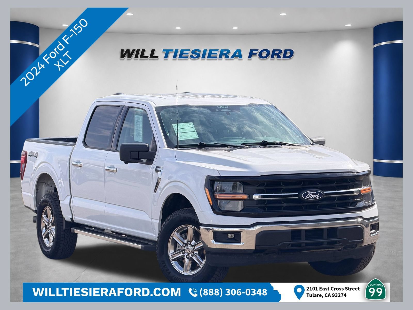 Certified 2024 Ford F150 XLT w/ Tow/Haul Package AWD/4WD 360° Tour