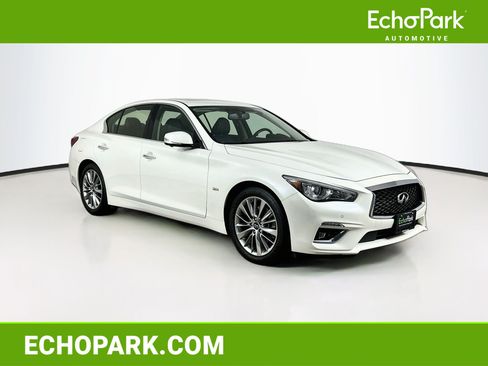 Used 2018 INFINITI Q50 Luxe w/ Sensory Package (Luxe) AWD/4WD image 1