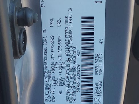 Used 2014 Toyota Tundra Platinum image 34