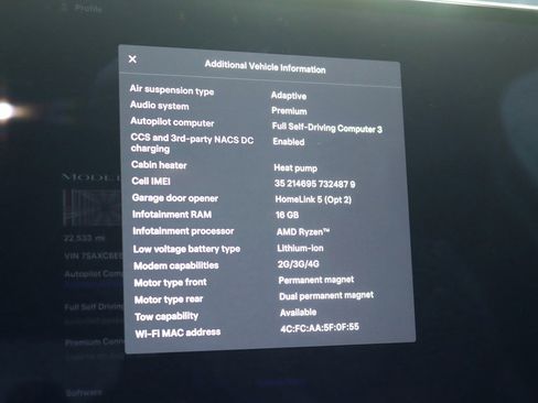 Used 2022 Tesla Model X Plaid image 21