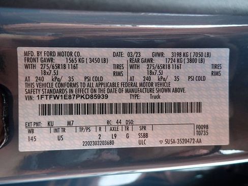 Used 2023 Ford F150 XLT w/ Equipment Group 302A High AWD/4WD image 24