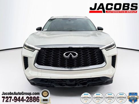 Used 2023 INFINITI QX60 Luxe w/ Cargo Package FWD image 1