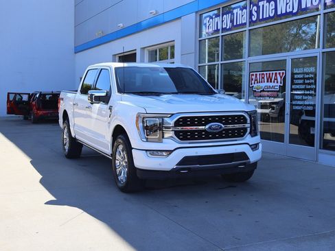 Used 2022 Ford F150 Platinum w/ Equipment Group 701A High image 2