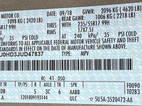 Used 2018 Ford Escape SEL FWD image 38