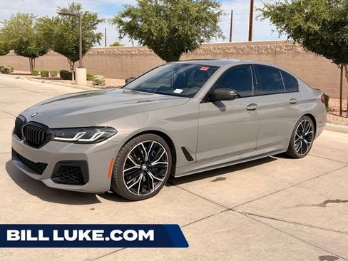 Used 2021 BMW 540i w/ M Sport Package RWD image 1
