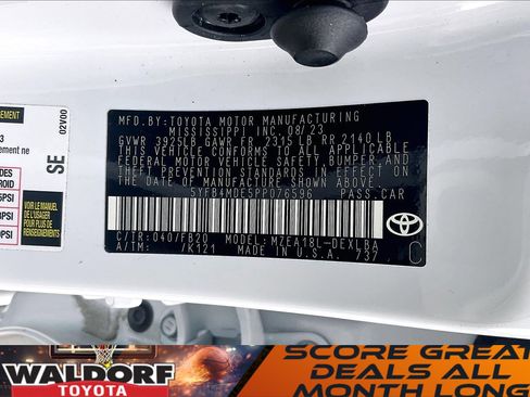 Used 2023 Toyota Corolla LE w/ LE Convenience Package image 36