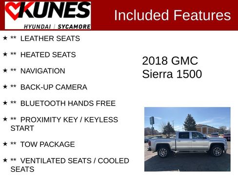 Used 2018 GMC Sierra 1500 Denali AWD/4WD image 2