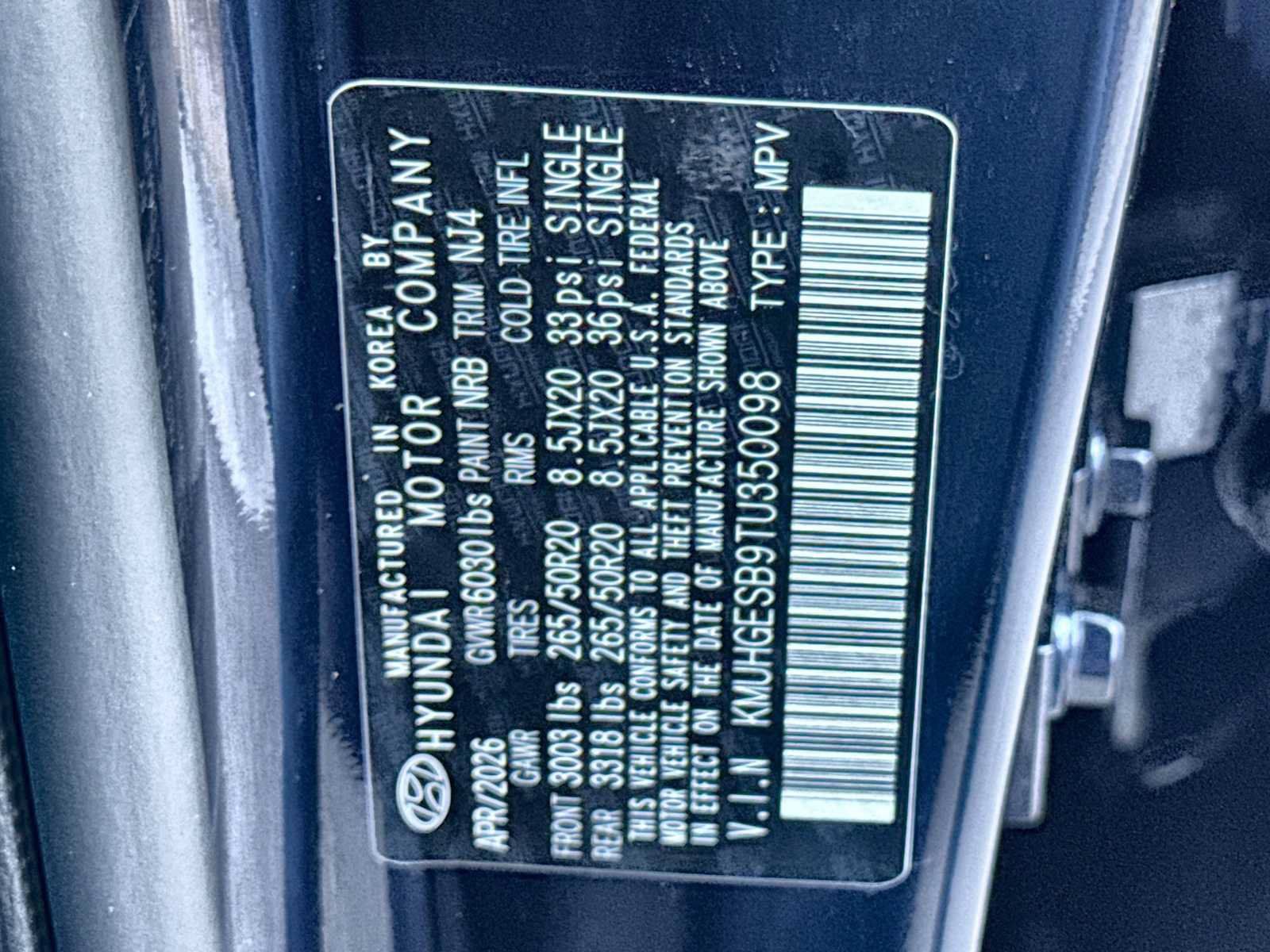 New 2026 Genesis GV80 2.5T Select AWD/4WD image 29