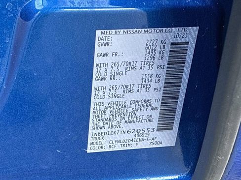 Certified 2026 Nissan Frontier PRO-4X w/ Pro Premium Package image 22