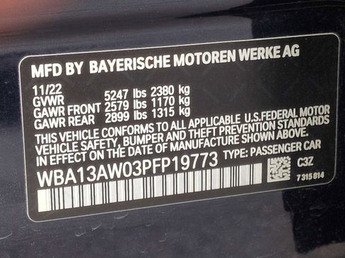 Certified 2023 BMW M440i xDrive Gran Coupe M440i xDrive w/ Shadowloine Package image 37
