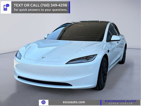 Used 2024 Tesla Model 3 Long Range AWD/4WD image 1