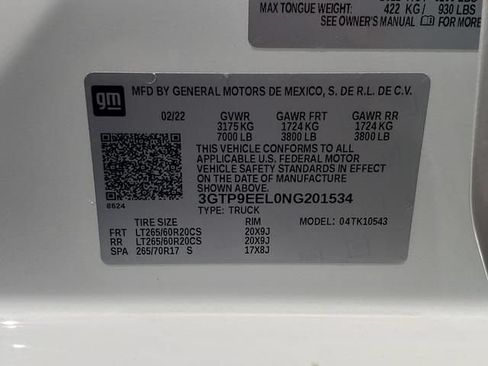 Used 2022 GMC Sierra 1500 AT4 w/ AT4 Preferred Package AWD/4WD image 26