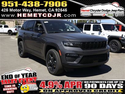 New 2025 Jeep Grand Cherokee Limited w/ Black Appearance Package