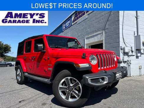 Used 2018 Jeep Wrangler Unlimited Sahara AWD/4WD image 1