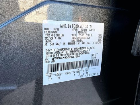 Used 2016 Ford Edge Titanium w/ Equipment Group 301A image 33