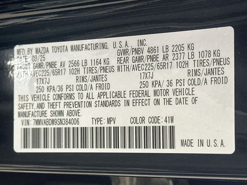 Used 2025 MAZDA CX-50 AWD 2.5 S w/ Premium Package image 12