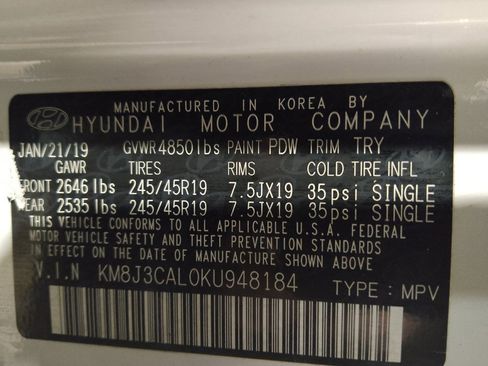 Used 2019 Hyundai Tucson Night AWD/4WD image 33
