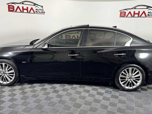 Used 2019 INFINITI Q50 Luxe w/ Essential Package (3.0T Luxe) RWD image 4