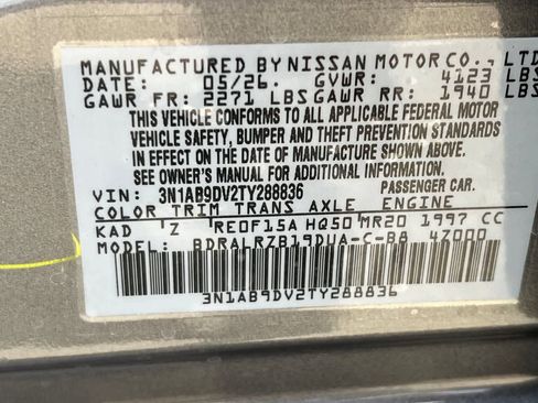 New 2026 Nissan Sentra SR FWD image 33