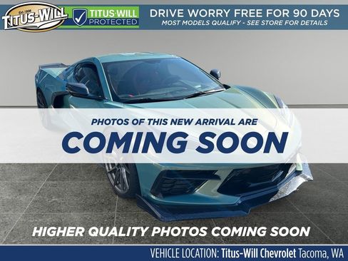 Used 2023 Chevrolet Corvette Stingray Preferred Cpe w/ Z51 Performance Package RWD image 1