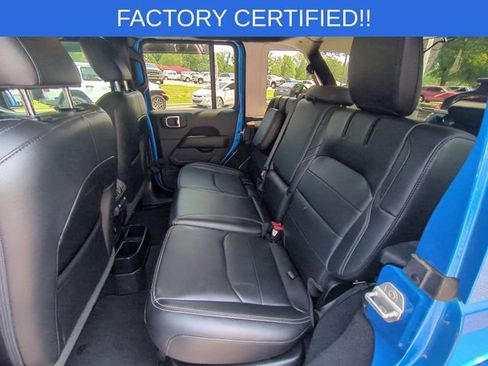 Certified 2021 Jeep Wrangler Unlimited Sahara w/ Cold Weather Group AWD/4WD image 28