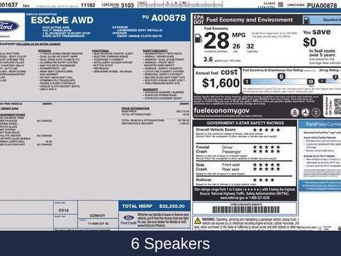 Used 2023 Ford Escape Active image 5