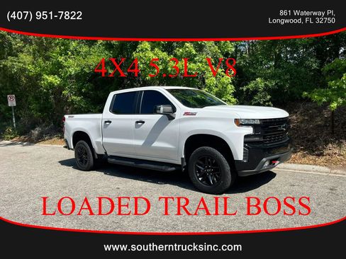 Used 2021 Chevrolet Silverado 1500 LT Trail Boss w/ Convenience Package II AWD/4WD image 1