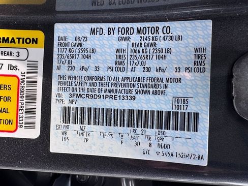 Used 2023 Ford Bronco Sport Badlands w/ Premium Package AWD/4WD image 46