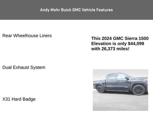 Used 2024 GMC Sierra 1500 Elevation w/ Preferred Package AWD/4WD image 12
