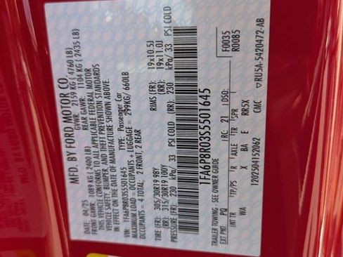 New 2025 Ford Mustang Dark Horse w/ Dark Horse Handlin Package image 29