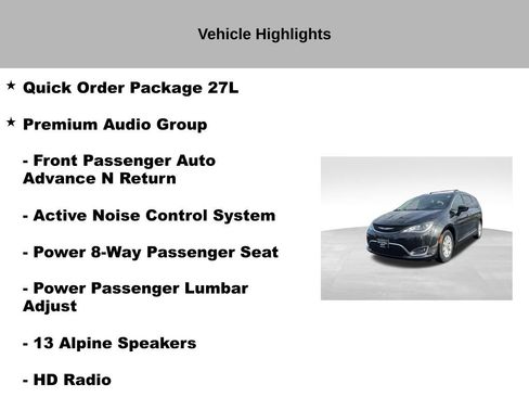 Used 2018 Chrysler Pacifica Touring-L w/ Premium Audio Group image 18