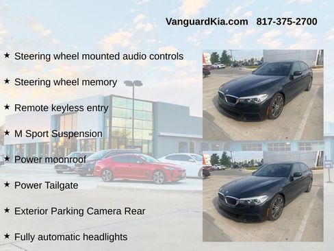 Used 2019 BMW 540i xDrive w/ M Sport Package image 3