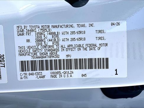 Used 2026 Toyota Sequoia TRD Pro AWD/4WD image 37