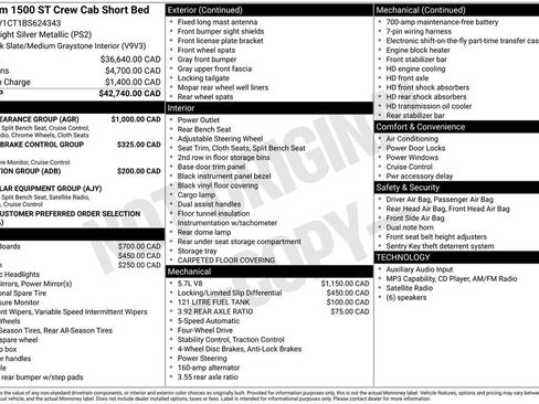 Used 2011 RAM 1500 ST w/ SXT Appearance Group AWD/4WD image 7