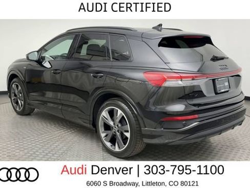 Certified 2025 Audi Q4 e-tron Prestige w/ Black Optic Package AWD/4WD image 4