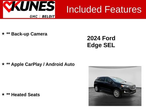 Used 2024 Ford Edge SEL AWD/4WD image 2