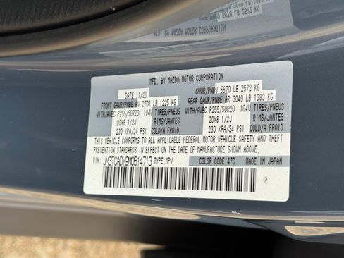 Used 2021 MAZDA CX-9 Carbon Edition FWD image 48