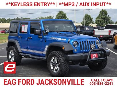 Used 2016 Jeep Wrangler Unlimited Sport w/ Quick Order Package 24S