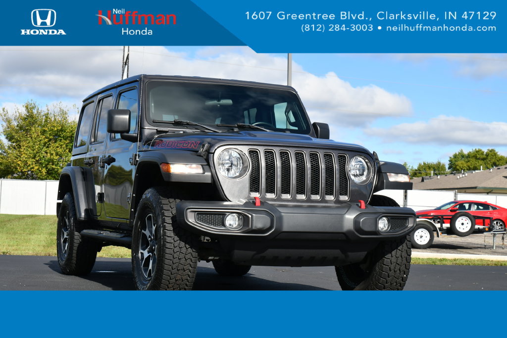 Used 2021 Jeep Wrangler Unlimited Rubicon w/ Cold Weather Group AWD/4WD image 1