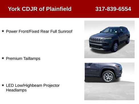 New 2024 Jeep Compass Latitude w/ Sun and Sound Group image 12