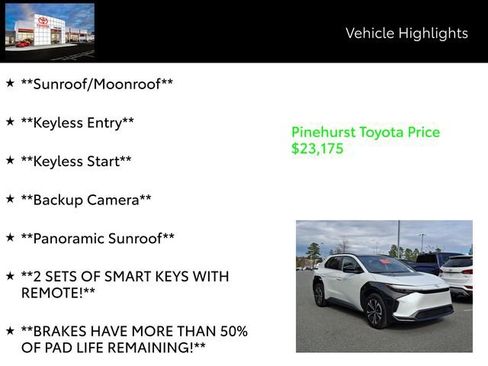 Used 2024 Toyota bZ4X Limited image 13