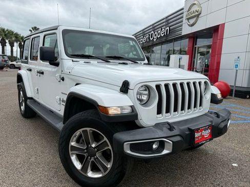 Used 2021 Jeep Wrangler Unlimited Sahara AWD/4WD image 1