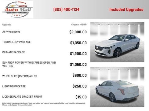 Used 2024 Cadillac CT4 Premium Luxury w/ Technology Package image 4