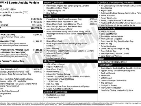 Used 2026 BMW X5 sDrive40i w/ M Sport Package RWD image 6