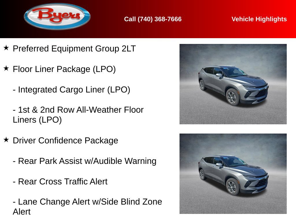 Used 2024 Chevrolet Blazer LT w/ Driver Confidence Package FWD image 10