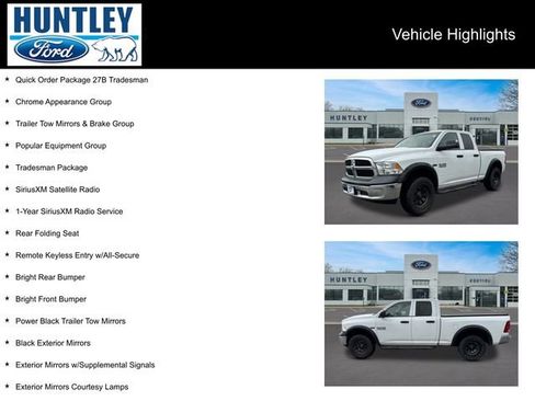 Used 2018 RAM 1500 Tradesman w/ Popular Equipment Group image 2