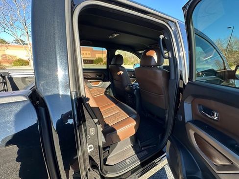 Used 2021 Nissan Titan Platinum Reserve w/ Off Road Protection Package AWD/4WD image 17