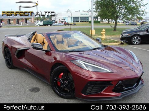 Used 2020 Chevrolet Corvette Stingray Premium Conv w/ 3LT Preferred Equipment Group RWD image 1