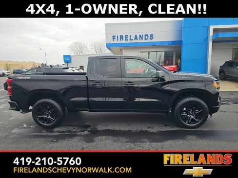 Certified 2024 Chevrolet Silverado 1500 Custom w/ Turbomax Blackout Package image 5